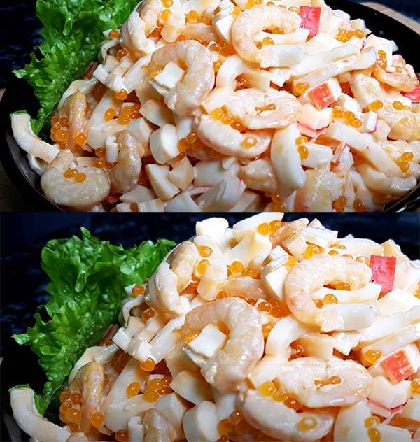 Салаты с крабовыми палочками