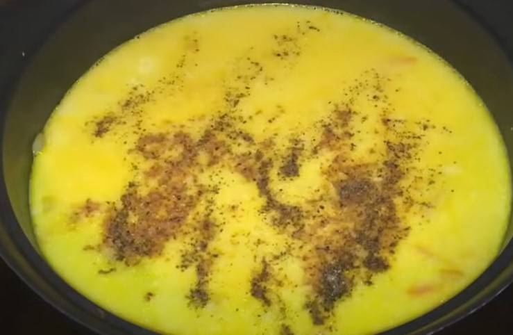 Вкусный сырный суп из плавленых сырков и курицы