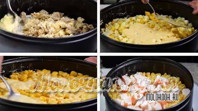 Салаты без майонеза на праздничный стол: оригинальные рецепты