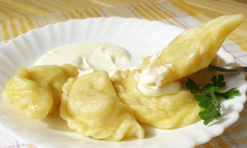 Вареники с картошкой