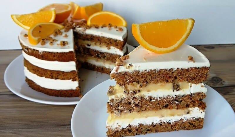 Топ-8 самых простых и вкусных рецептов морковного торта с фото иллюстрациями