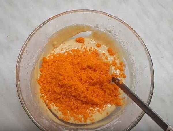 Морковное постное печенье