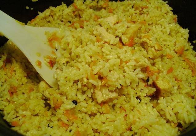 Плов с курицей в мультиварке пошаговый рецепт с фото