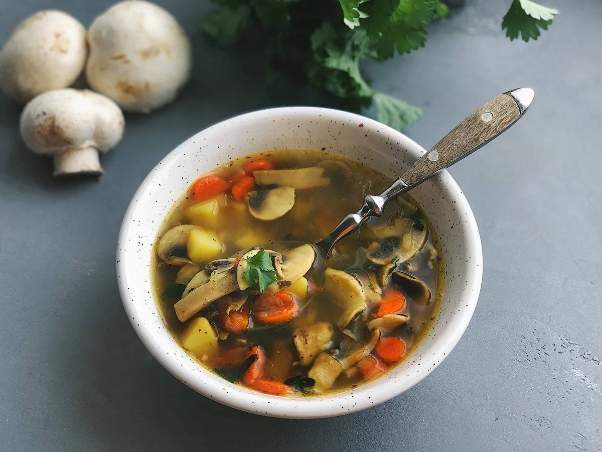 Грибной суп из замороженных грибов — самый вкусный рецепт с фото