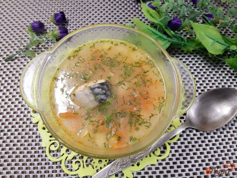 Суп из скумбрии свежемороженой, рецепты с фото.