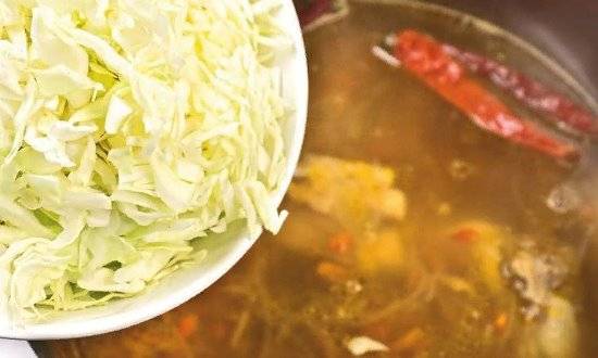 Борщ с мясом