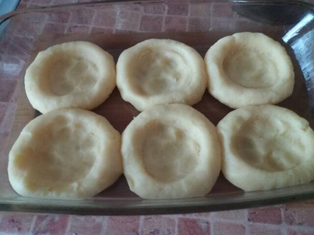 Стожки из фарша