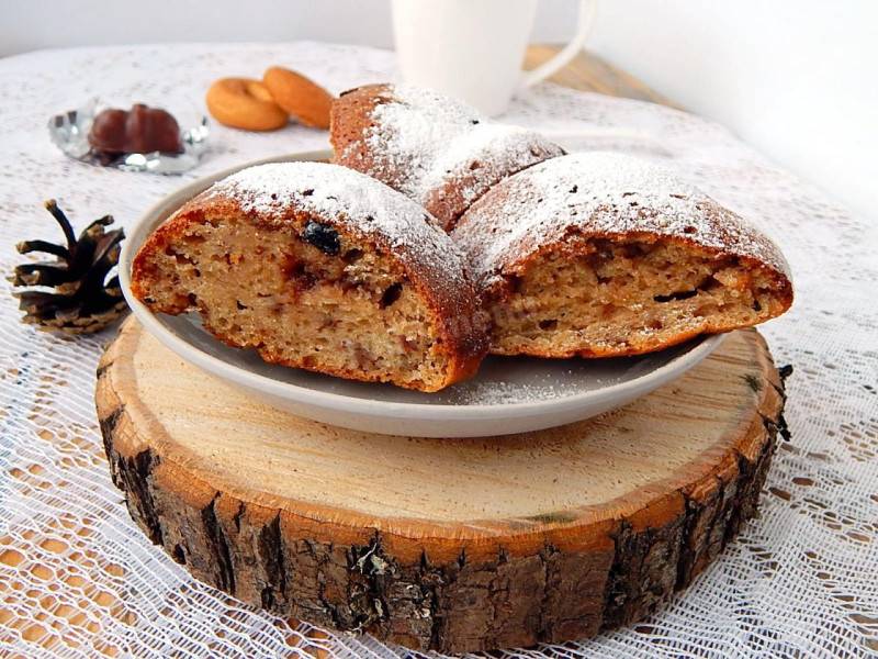 Диетический быстрый пирог из овсянки без муки для худеющих