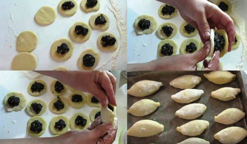 Пирожки жареные и печеные в духовке