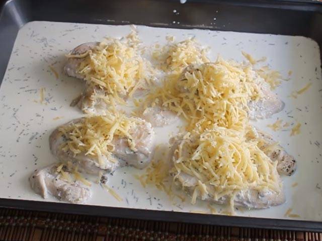 Куриные отбивные в духовке