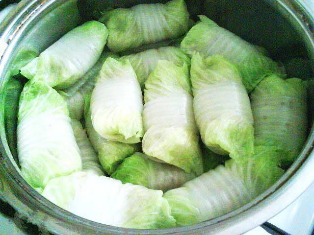 Как приготовить квашеные голубцы с овощами