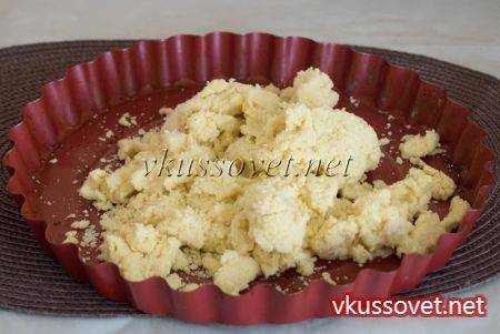 Киш с курицей, грибами и брокколи