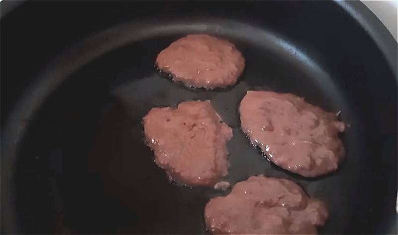 Оладьи из печени говяжьей