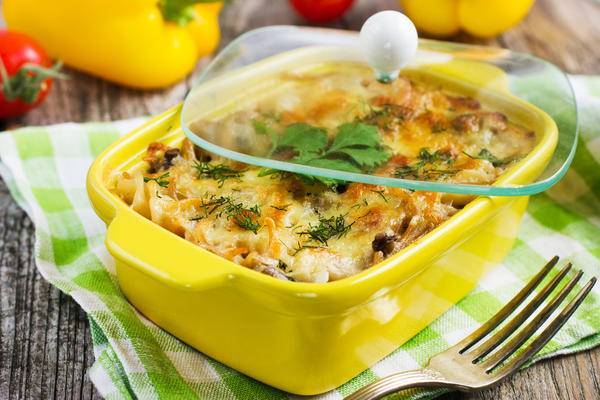 Запеканка из баклажанов с мясом в духовке