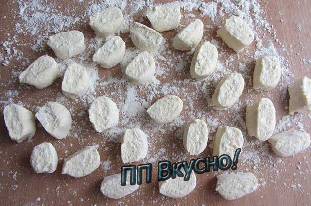 Ленивые вареники из творога
