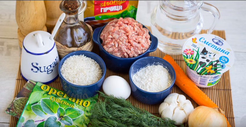 Котлеты с рисом и фаршем