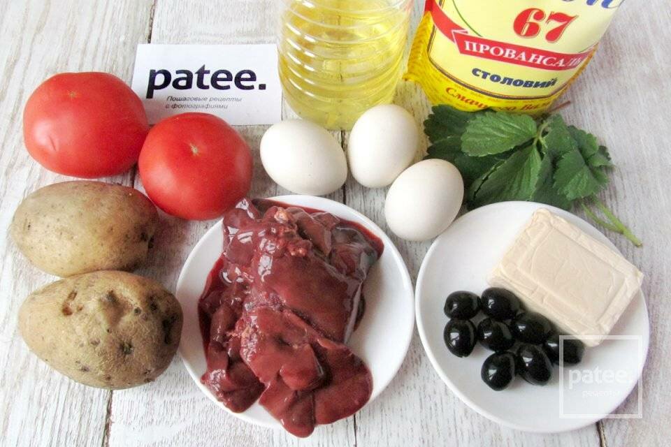 Салат “клубничка”