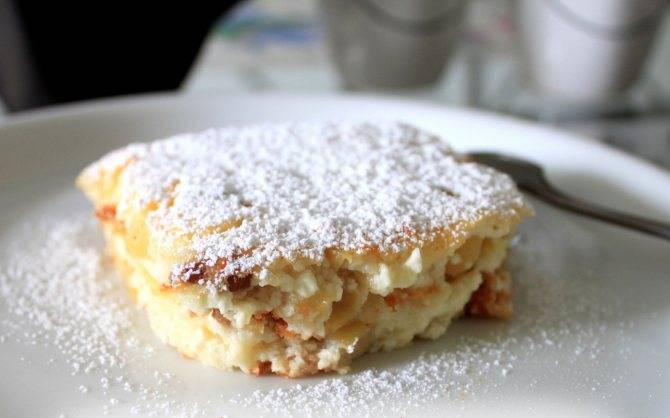 Запеканка из пшенной каши