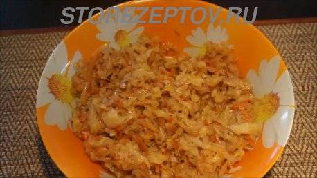 Заливной пирог с капустой на кефире в духовке