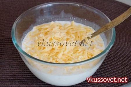 Киш с курицей, грибами и брокколи