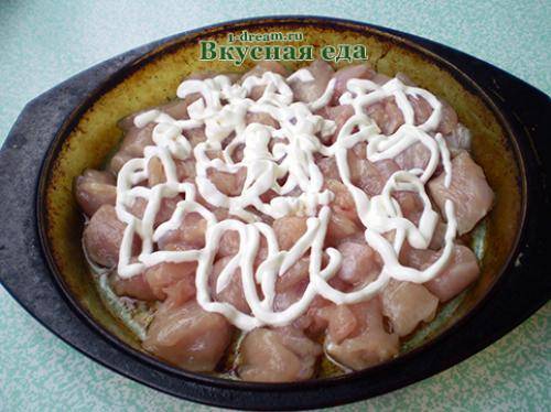 Куриные отбивные в духовке