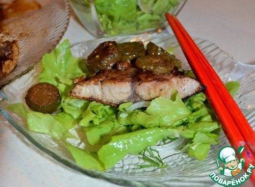 Макароны с сыром фета и овощами