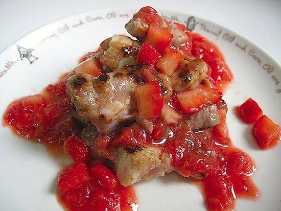 Соус из клубники