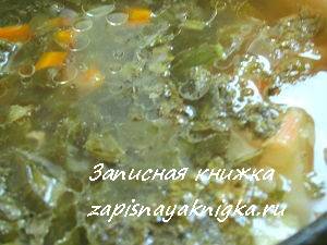 Зелёный борщ с щавелем и яйцом - очень простой пошаговый рецепт с фото