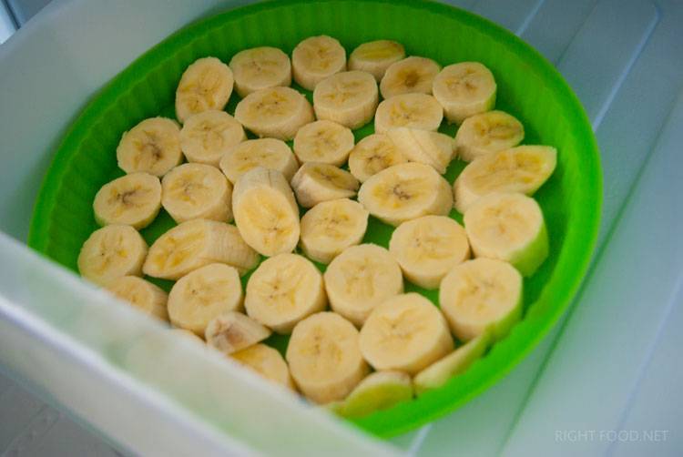 Мороженое из банана