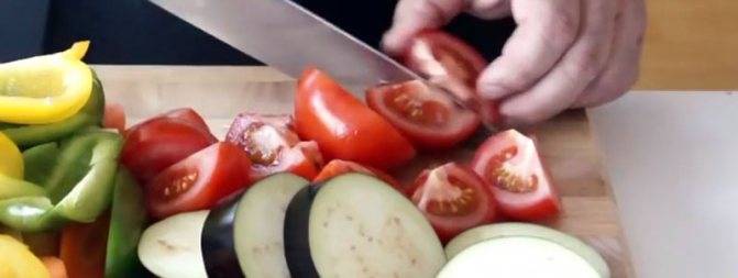 Овощное рагу с курицей
