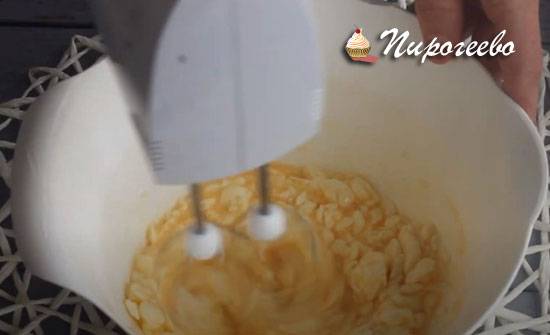 Песочное печенье кольцо с арахисом