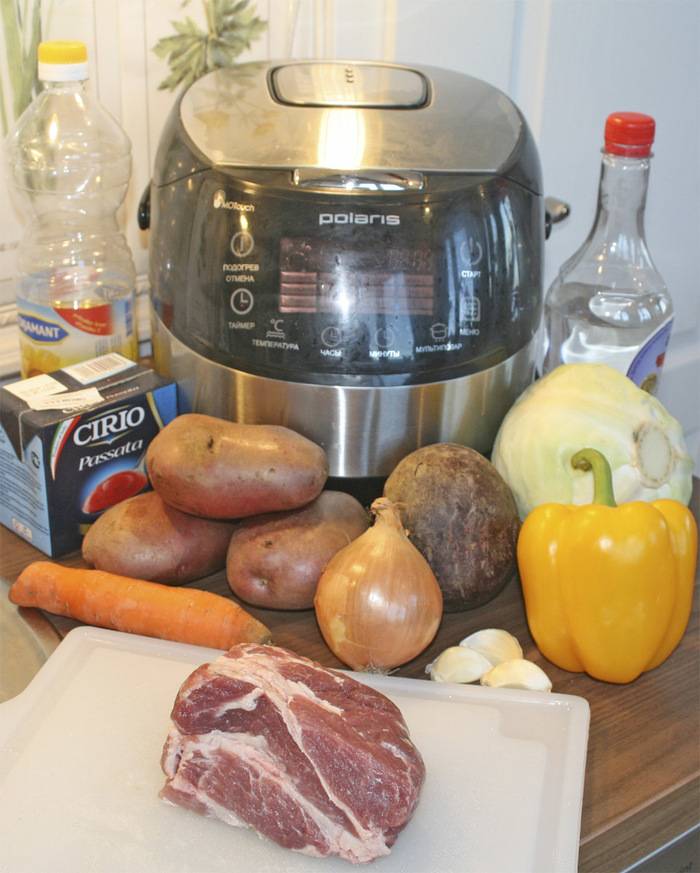 Вкусный борщ можно приготовить и в мультиварке: рецепт с фото