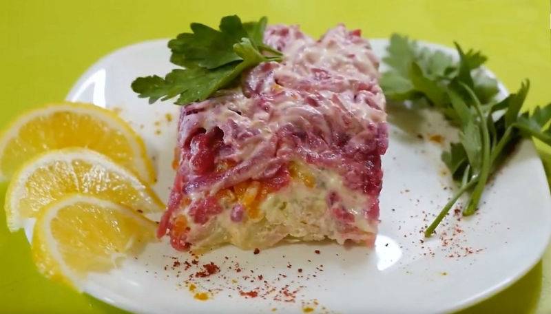 Селедка под шубой рецепт классический