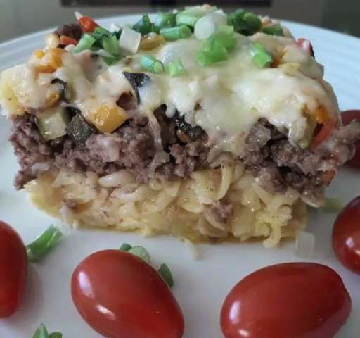 Запеканка из макарон