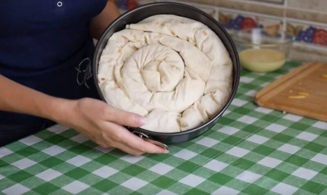 Пирог из лаваша с фаршем