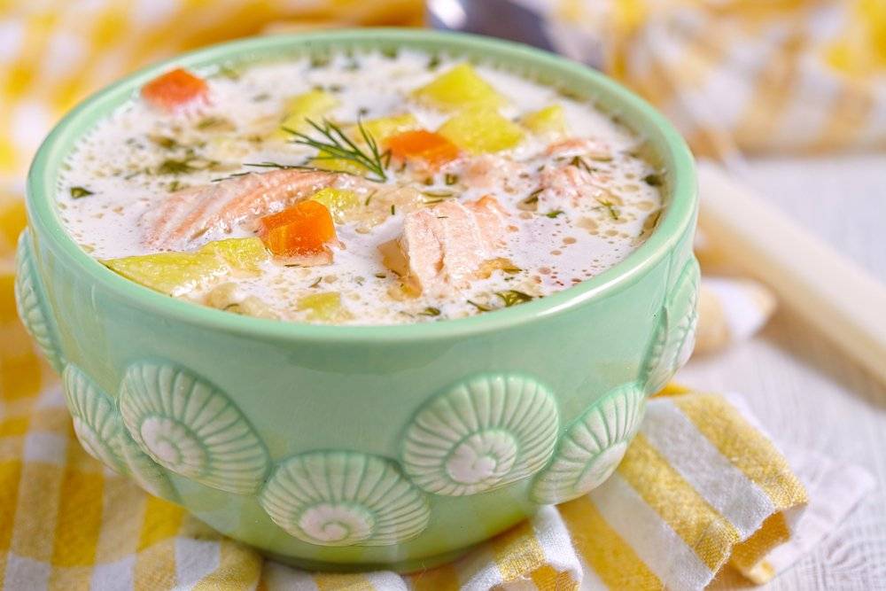Финский рыбный суп со сливками: классический рецепт