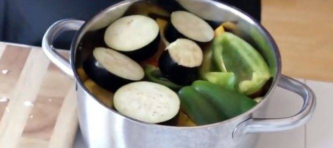 Овощное рагу с курицей