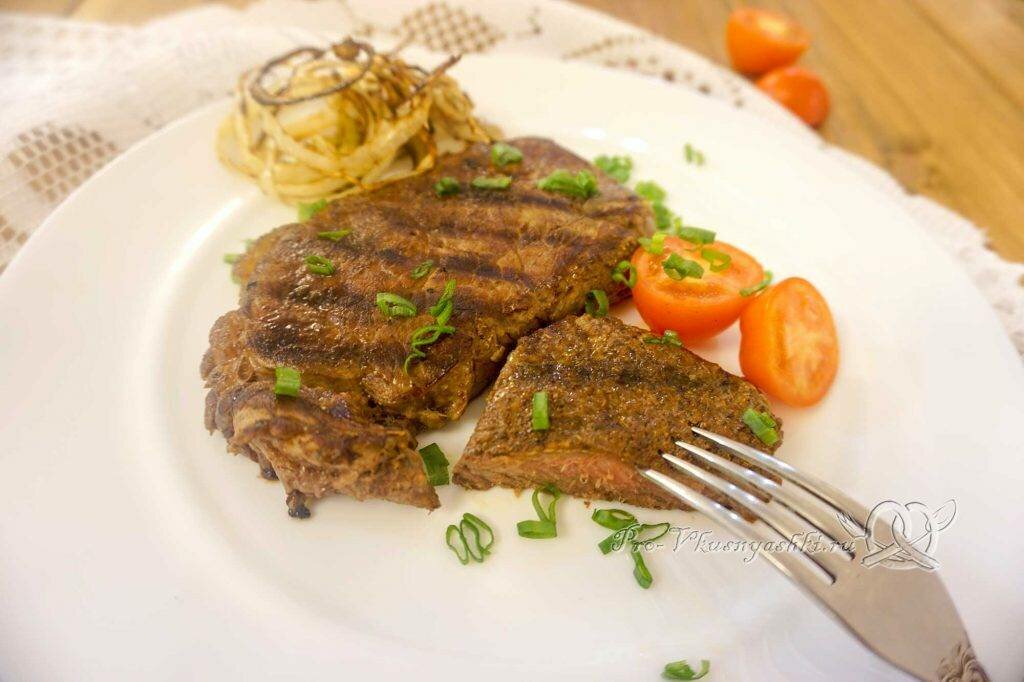 Приготовление говядины на гриле