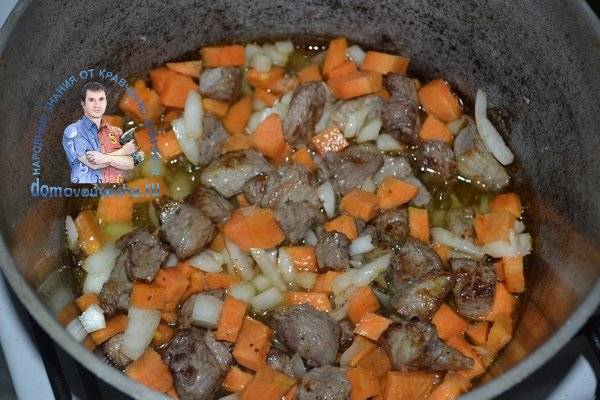 Мясо по-купечески в духовке