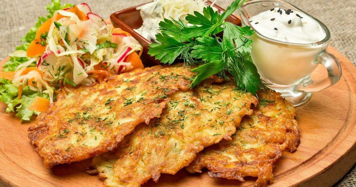 Драники картофельные