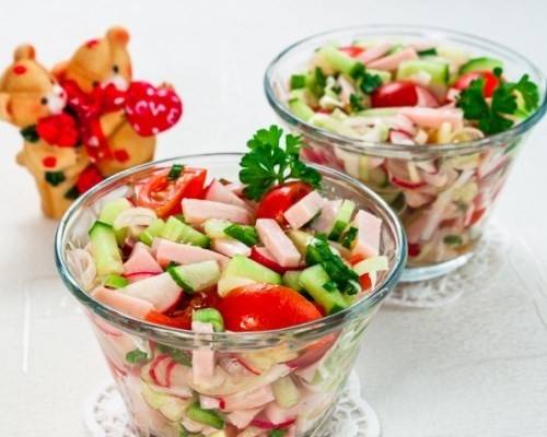 Вкусные слоеные салаты к празднику и на каждый день