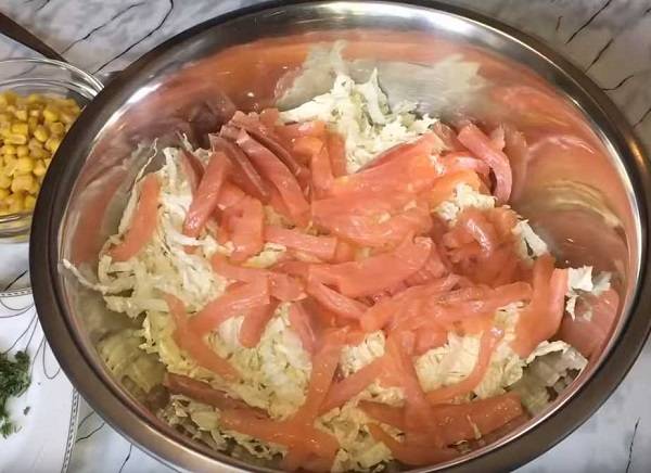 Царский салат с семгой: очень вкусные рецепты