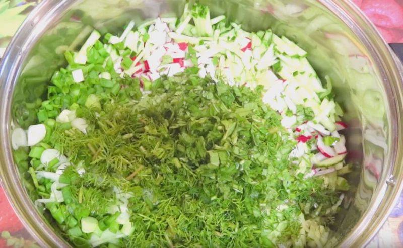 Вкусные рецепты классической окрошки на квасе