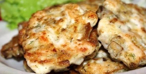Рубленные куриные котлеты