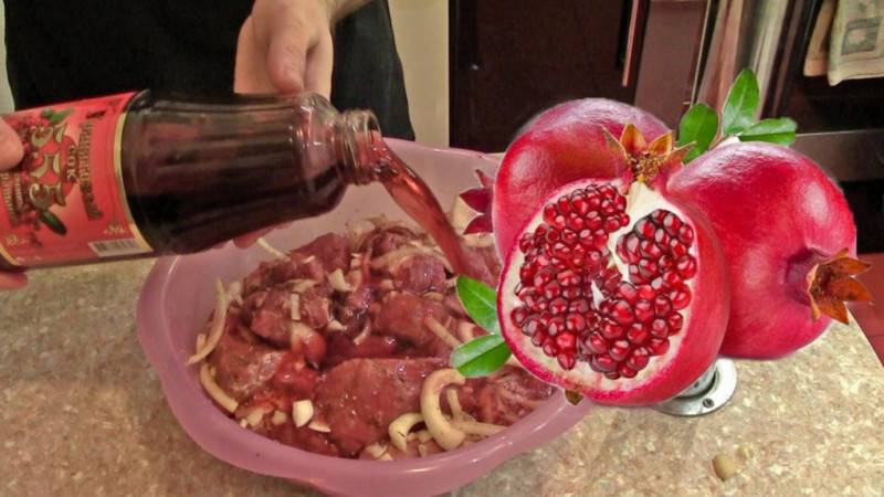 Лучшие рецепты гранатового соуса