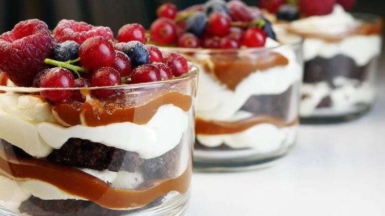 Трайфлы - 9 самых вкусных рецептов
