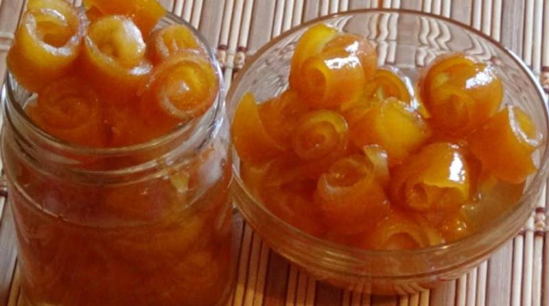 Апельсиновый мармелад с агар-агаром