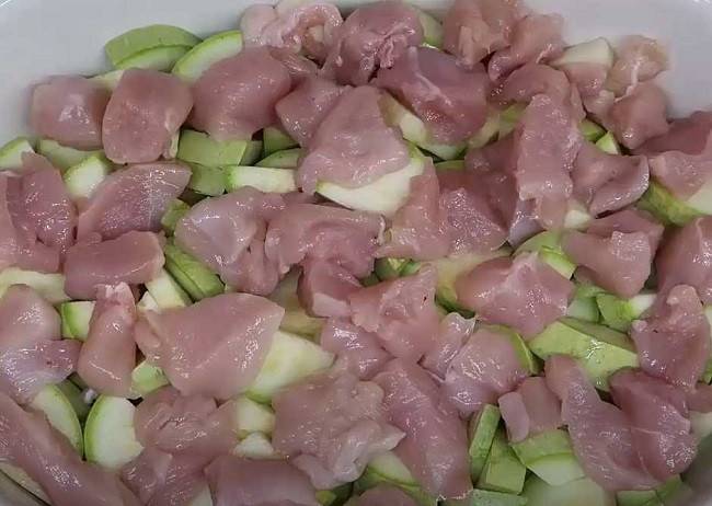Запеканка из кабачков с сыром