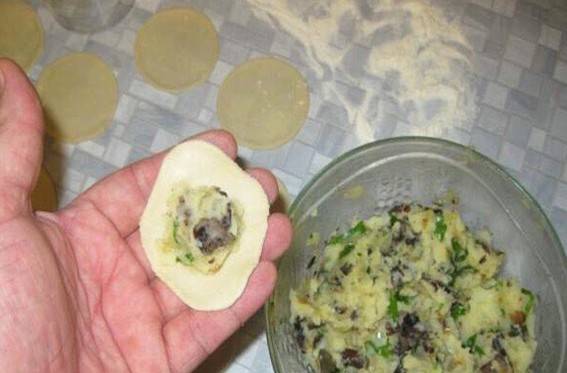 Вареники с картошкой