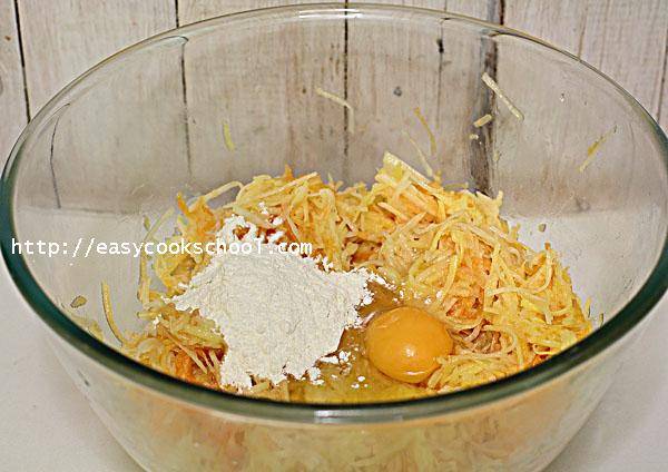 Драники из тыквы